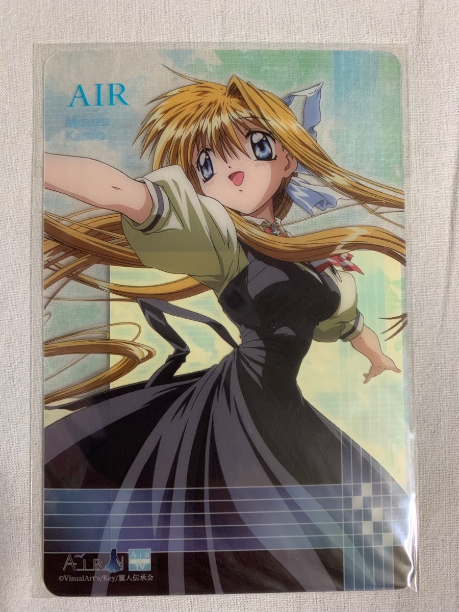 AIR クリアポストカードセット 神尾観鈴 霧島佳乃 遠野美凪 神奈 AIR クリアポストカードセット 神尾観鈴 霧島佳乃 遠野美凪 神奈