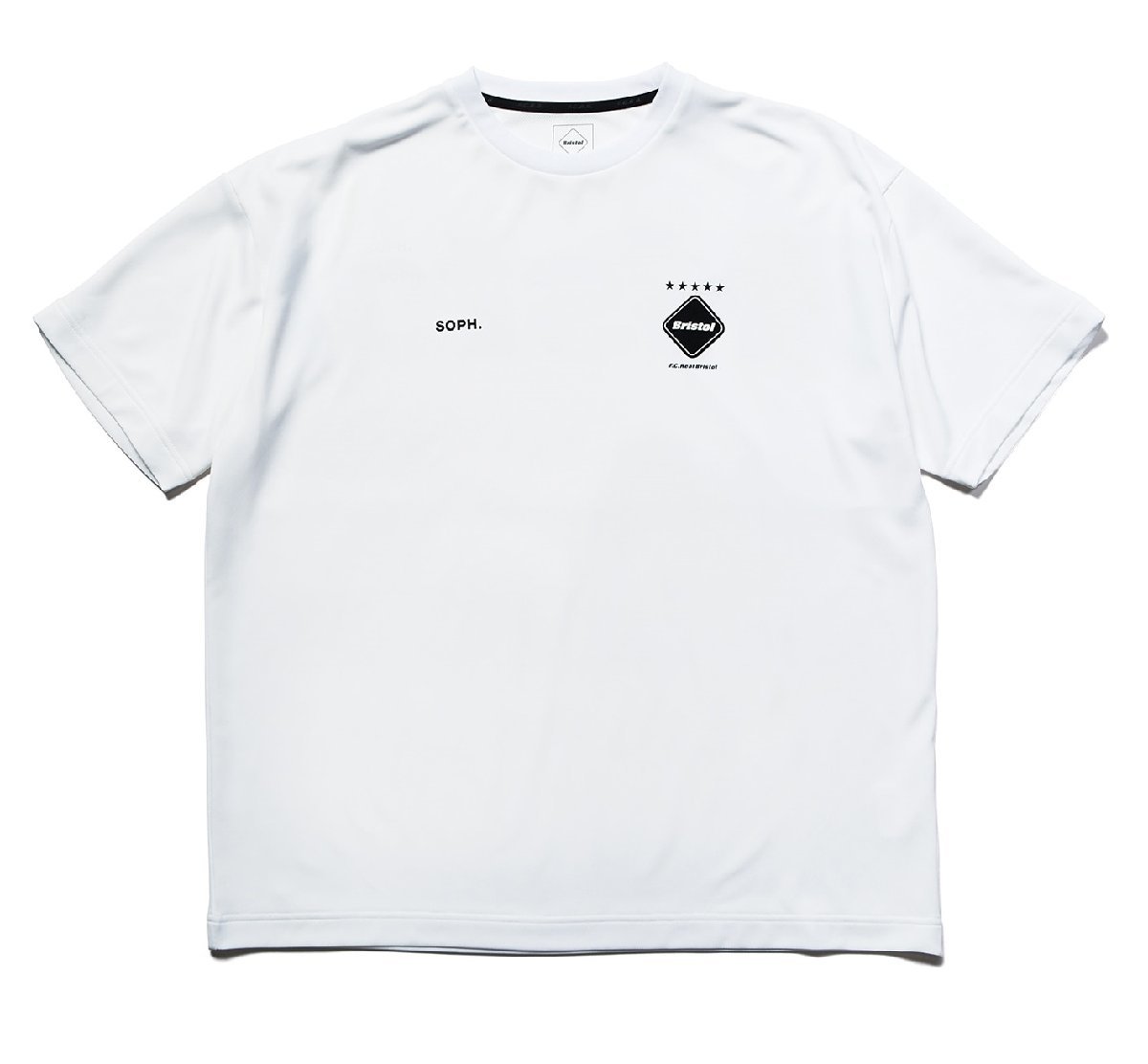 ◇F.C.Real Bristol FCRB 23ss 新品タグ付 人気 BIG LOGO WIDE TEE