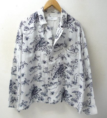 ◆TOGA VIRILIS トーガ 20AW Inner shirts 総柄 インナー シャツ サイズ 36 TOGA ARCHIVES 定価３１９００円_画像7