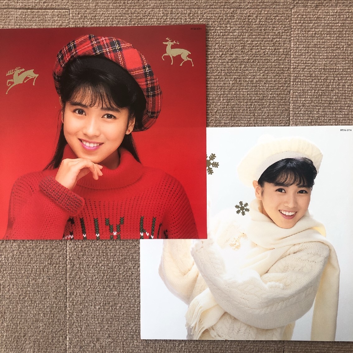 傷なし美盤 美ジャケ ほぼ新品 レア盤 西村知美 Tomomii Nishimura 1987年 LPレコード Winter Wonder Land 帯付 J-Pop 昭和アイドル_画像7