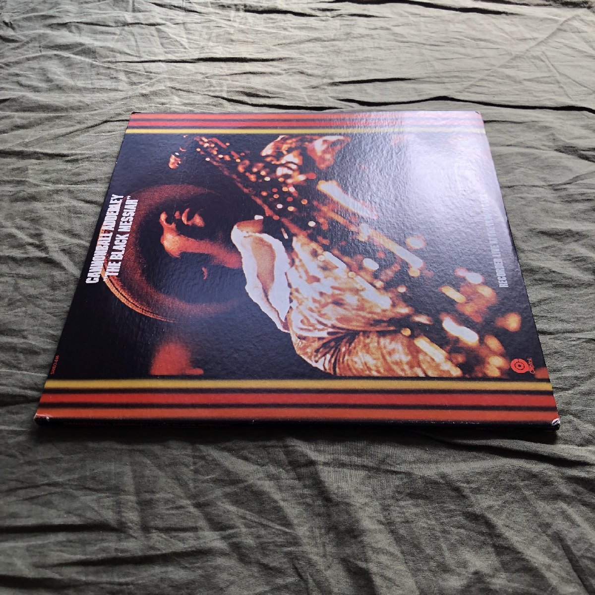 原信夫Collection 良盤 1972年 米国盤 キャノンボール・アダレイ Cannonball Adderley 2枚組LPレコード The Black Messiah Ernie Wattsの画像3