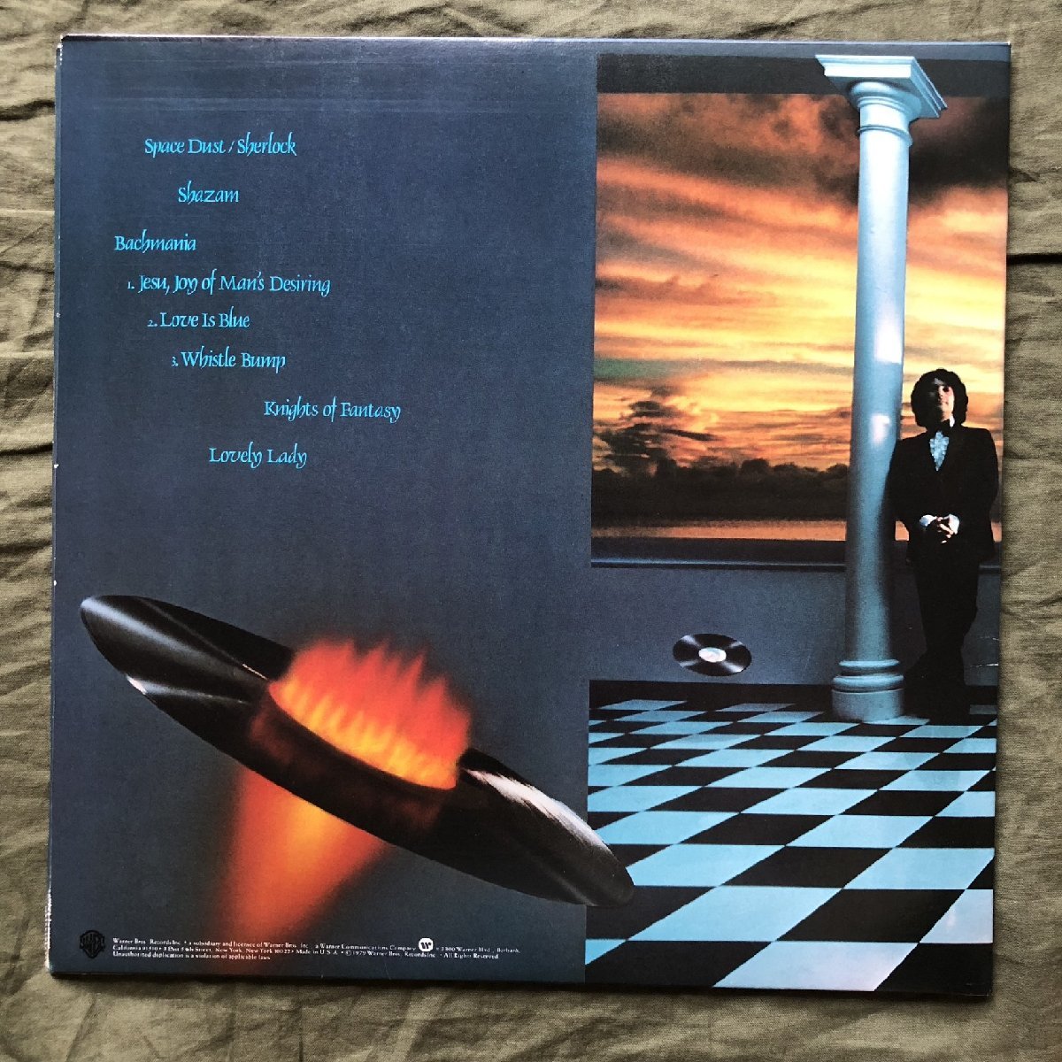 原信夫Collection 良盤 良ジャケ 1979年 米国盤 オリジナルリリース盤 デオダート Deodato LPレコード Knights Of Fantasy フュージョン_画像2