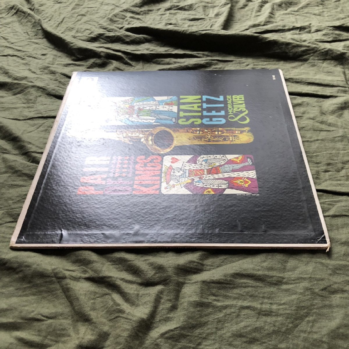 原信夫Collection 美盤 レア盤 1962年 米国盤 スタン・ゲッツ / ホレス・シルヴァー Stan Getz / Horace Silver LPレコード Pair Of Kings_画像3