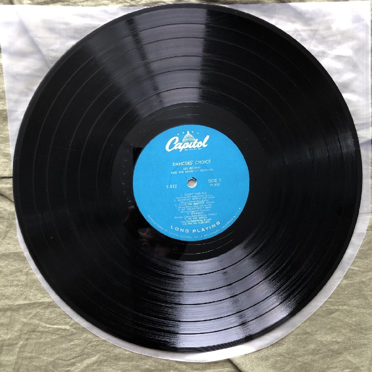 原信夫Collection 良盤 激レア 1957年 米国オリジナルリリース盤 Les Brown And His Band Of Renown LPレコード Dancers' Choice: ジャズ_画像8
