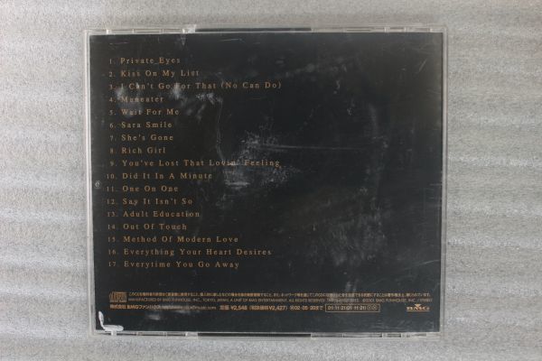 an01CD/ベストアルバム Daryl Hall & John Oates_画像2
