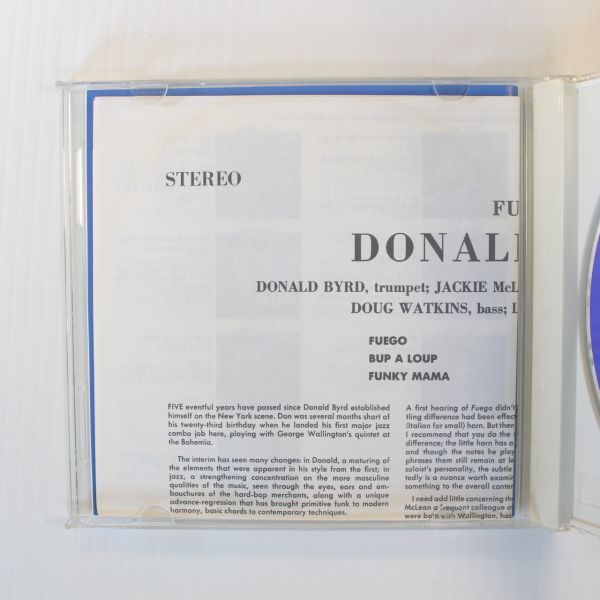 CD03/JAZZ/Donald Byrd - Fuego_画像3