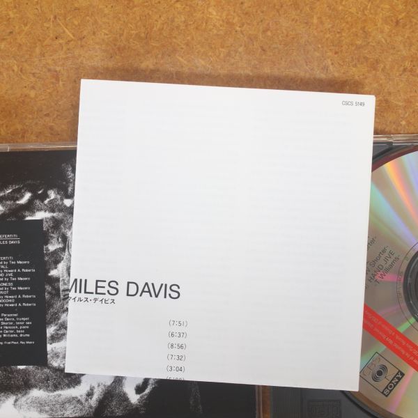 CD04/JAZZ/Miles Davis - Nefertiti　マイルス・デイビス/ネフェルティティ_画像4