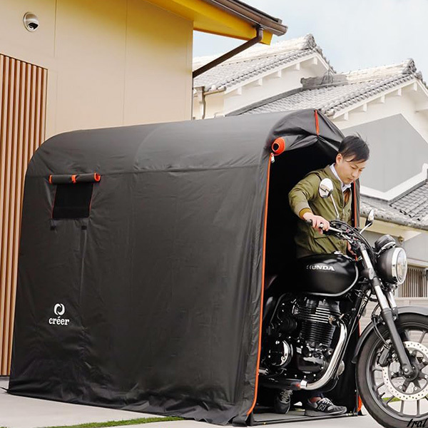 バイクガレージ バイク ガレージ 中型バイク1台 サイクルハウス バイクガレージ バイク ガレージ 中型バイク1台 サイクルハウス
