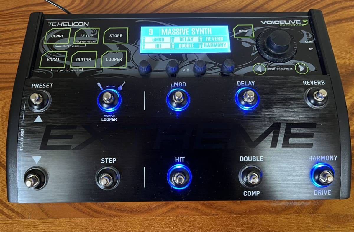 TC HELICON VoiceLive 3 Extreme ボーカル・ギターエフェクター ルーパー-