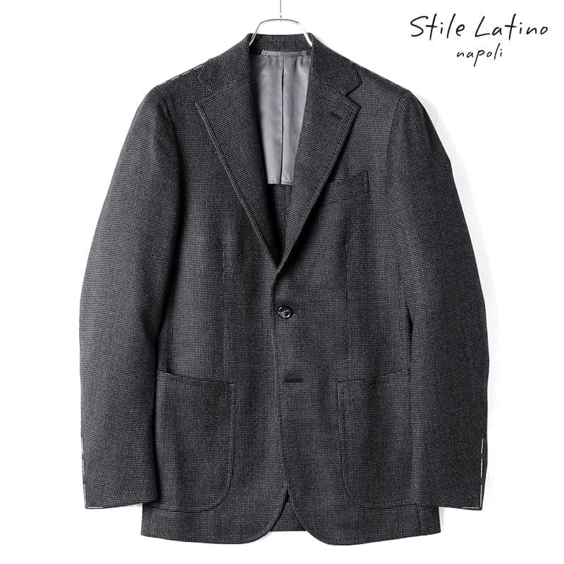 ◆【Stile Latino(...)/ осень   Зима / шерсть ... рукоятка 3B пиджак (VINCENZO)】[stl2360311-42]