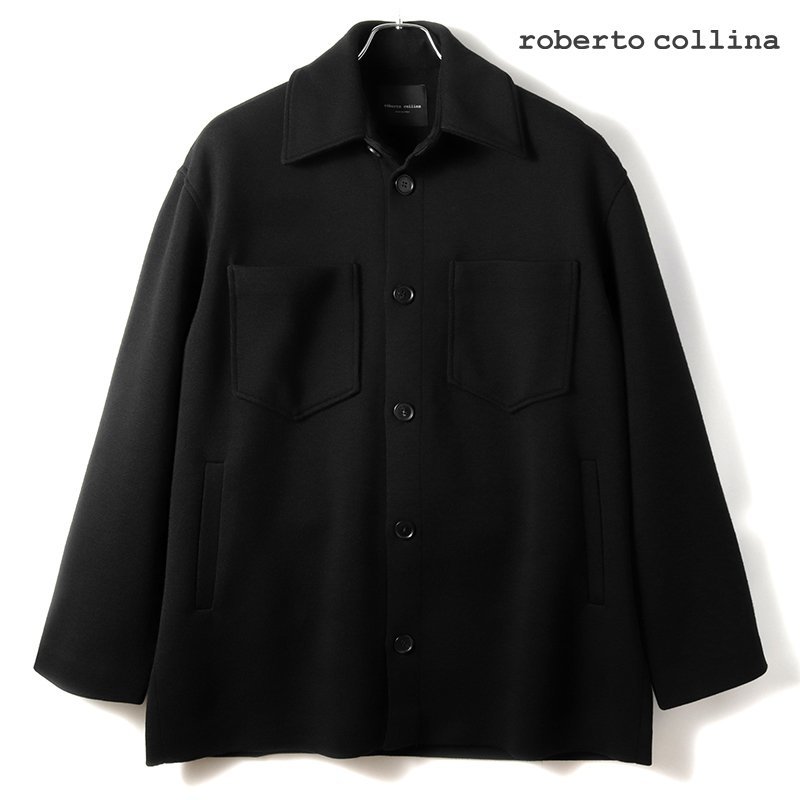 ◆【roberto collina(ロベルトコリーナ)/秋冬/ウールミラノリブオーバーサイズジャケット (RM62005)】[rbc2361081-48]