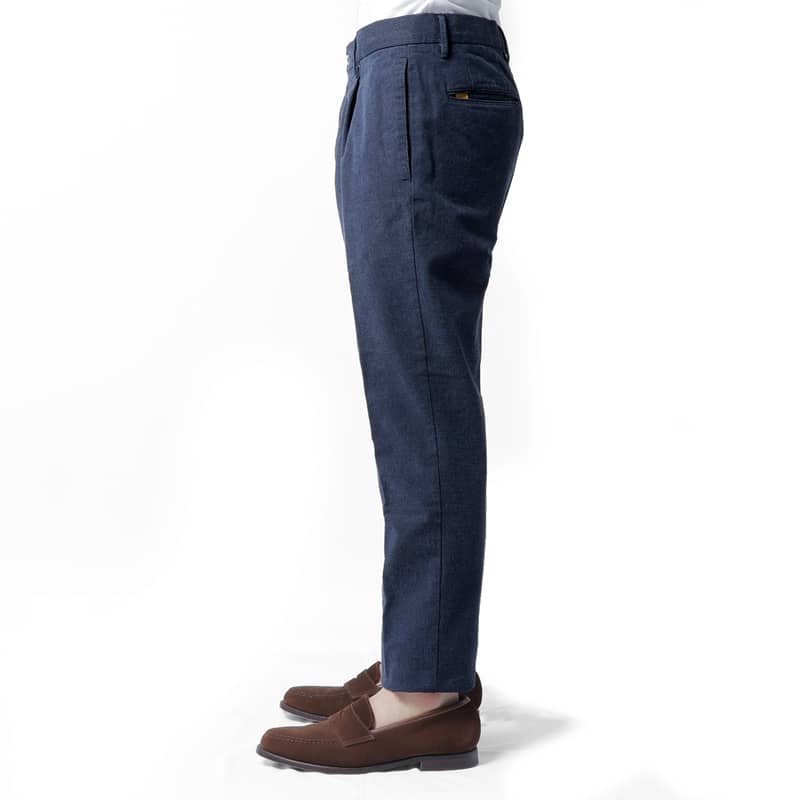 ◆【INCOTEX SLACKS(インコテックススラックス)/コットンウールストレッチジャカード1プリーツパンツ(173型/REGULAR FIT)】[itx2360082-30]_画像10