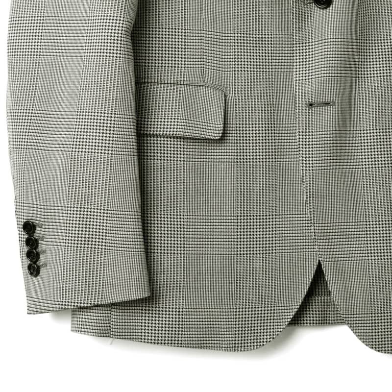 ◆【LARDINI(ラルディーニ)/秋冬/ウールコットングレンチェック柄2Bスーツ】[ldn2360441-50]_画像5