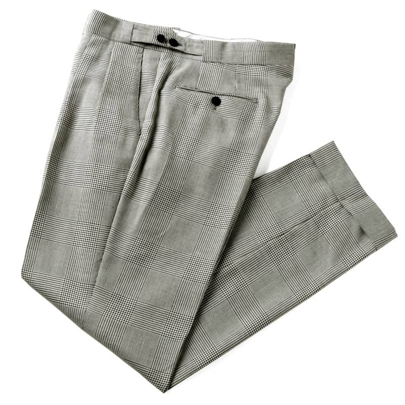 ◆【LARDINI(ラルディーニ)/秋冬/ウールコットングレンチェック柄2Bスーツ】[ldn2360441-50]_画像7