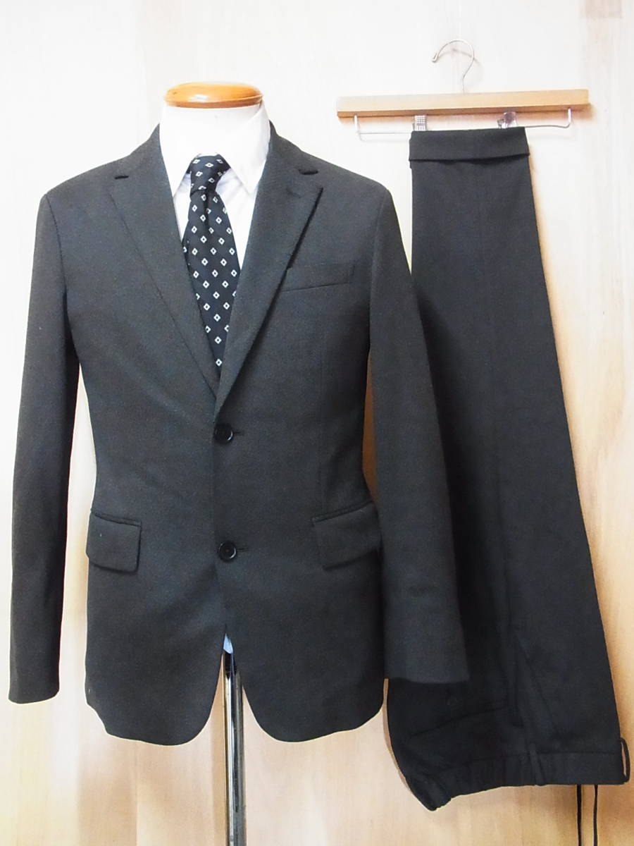 美品 BLACK LABEL CRESTBRIDGE ブラックレーベルクレストブリッジ シングルスーツ セットアップ 茶 サイズS