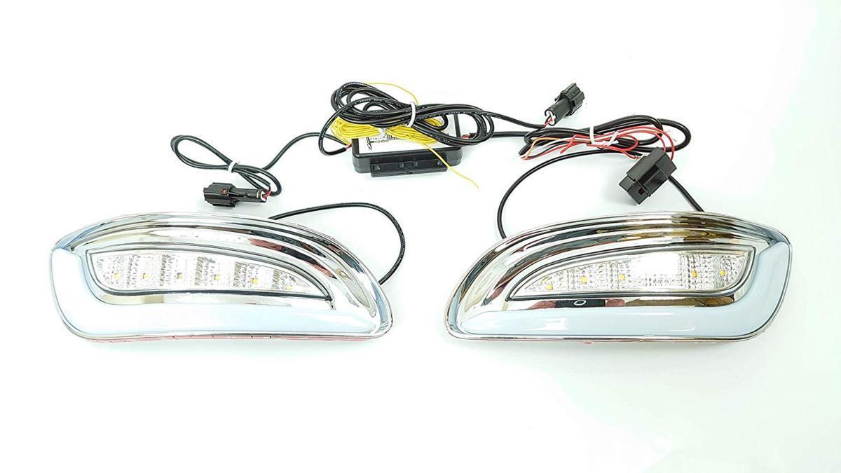  Toyota / Lexus plating daylight / foglamp white fibre LED winker orange LED Harrier 30 series /RX330 2003y~ OU