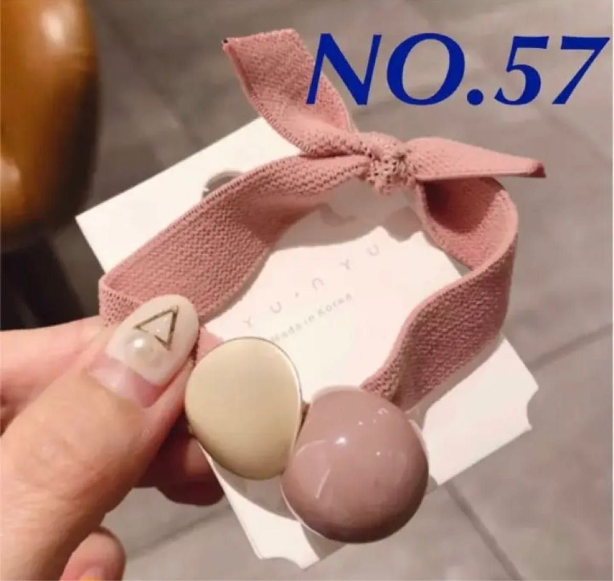 韓国 ヘアゴム 4点セットNO 57 NO 58 NO 59 NO 60|Yahoo!フリマ(旧