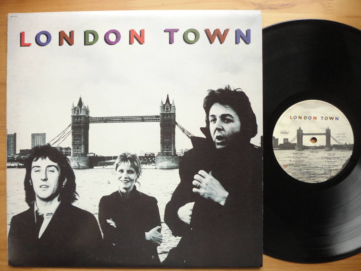 ●LP ポール・マッカートニー ウイングス U.S.A. ライヴ!! 3枚組 + PAUL McCARTNEY / McCARTNEY + WINGS / LONDON TOWN ロンドン・タウン●_画像7