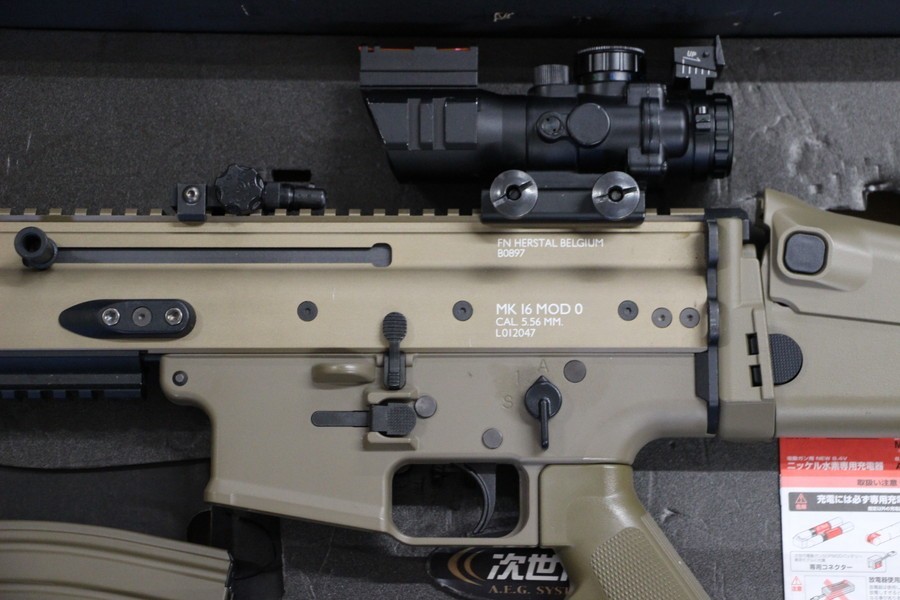 071 k0427 東京マルイ 次世代電動ガン SCAR-L スカーL CQC フラット