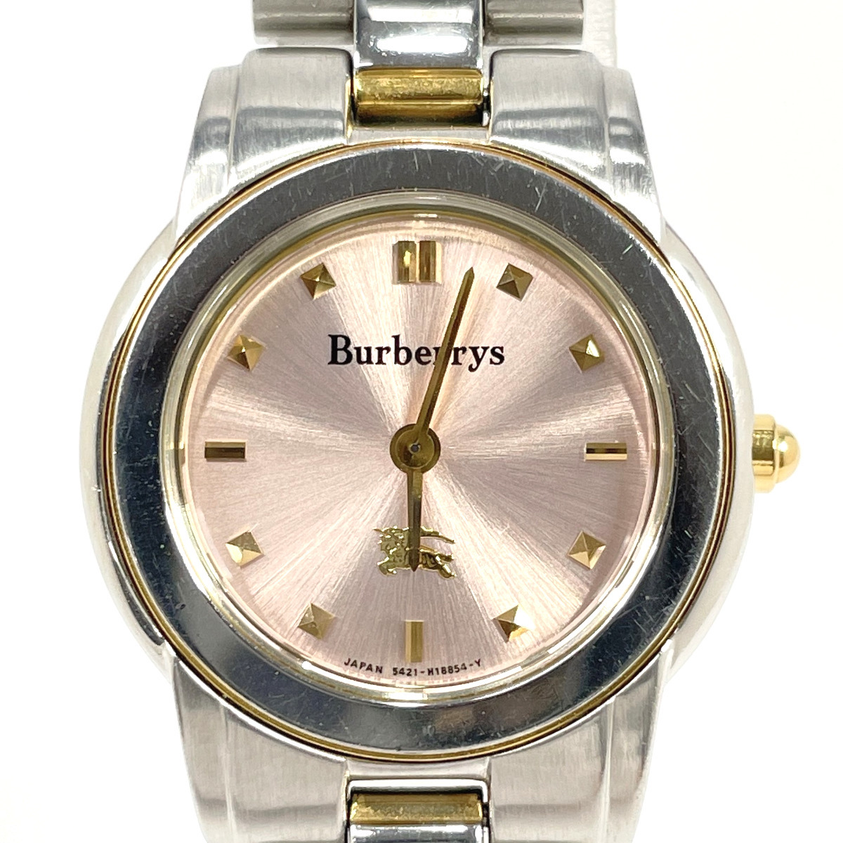 オンライン限定商品】 シルバー SS 腕時計 BU9229 バーバリー BURBERRY