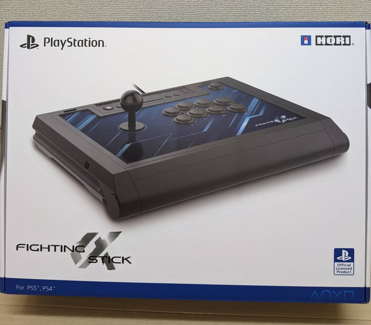 【中古美品】ファイティングスティックα for PlayStation5, PlayStation4, PC SPF-013