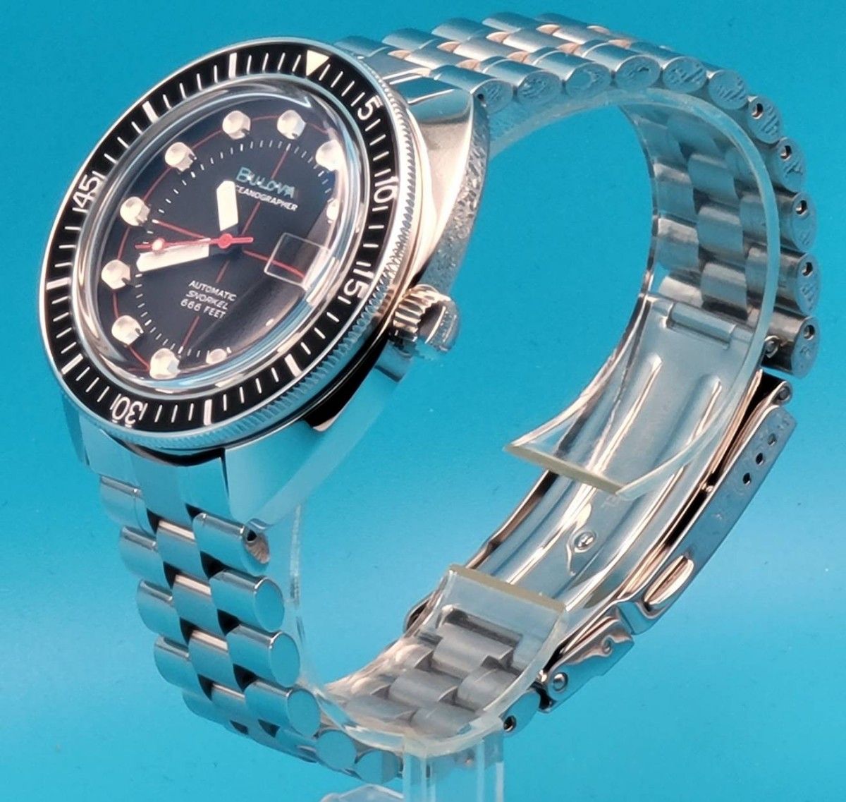 動作品 BULOVA ブローバ 96B344 アーカイブス シリーズ オーシャ 動作品 BULOVA ブローバ 96B344 アーカイブス シリーズ オーシャ