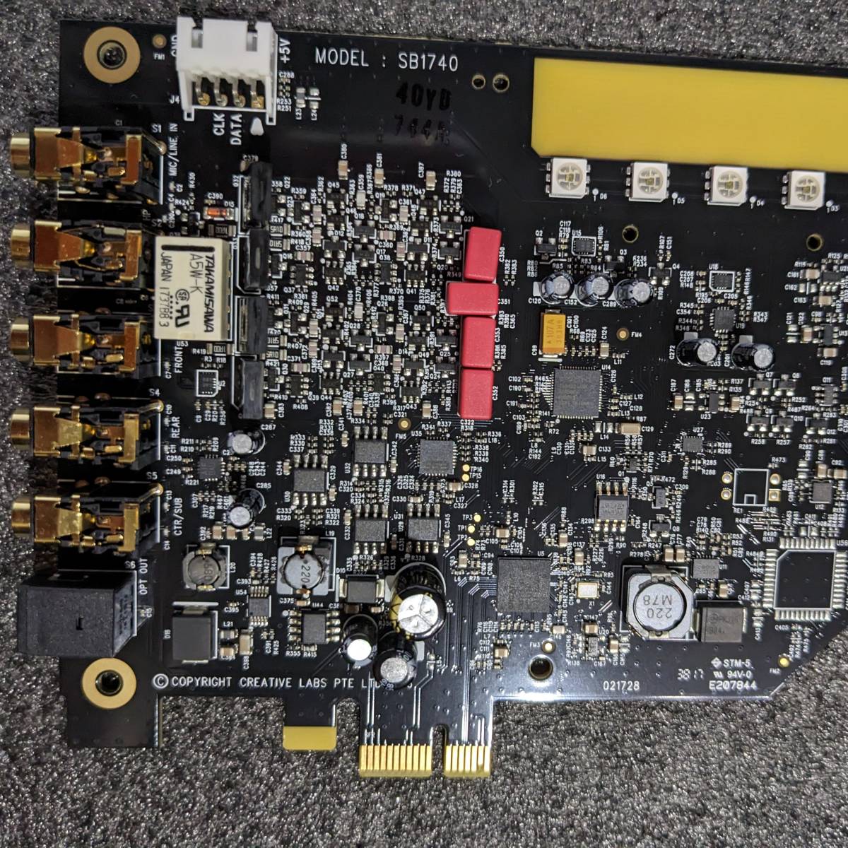 【中古】Creative Sound BlasterX AE-5 バルク [PCI Express x1]_画像9