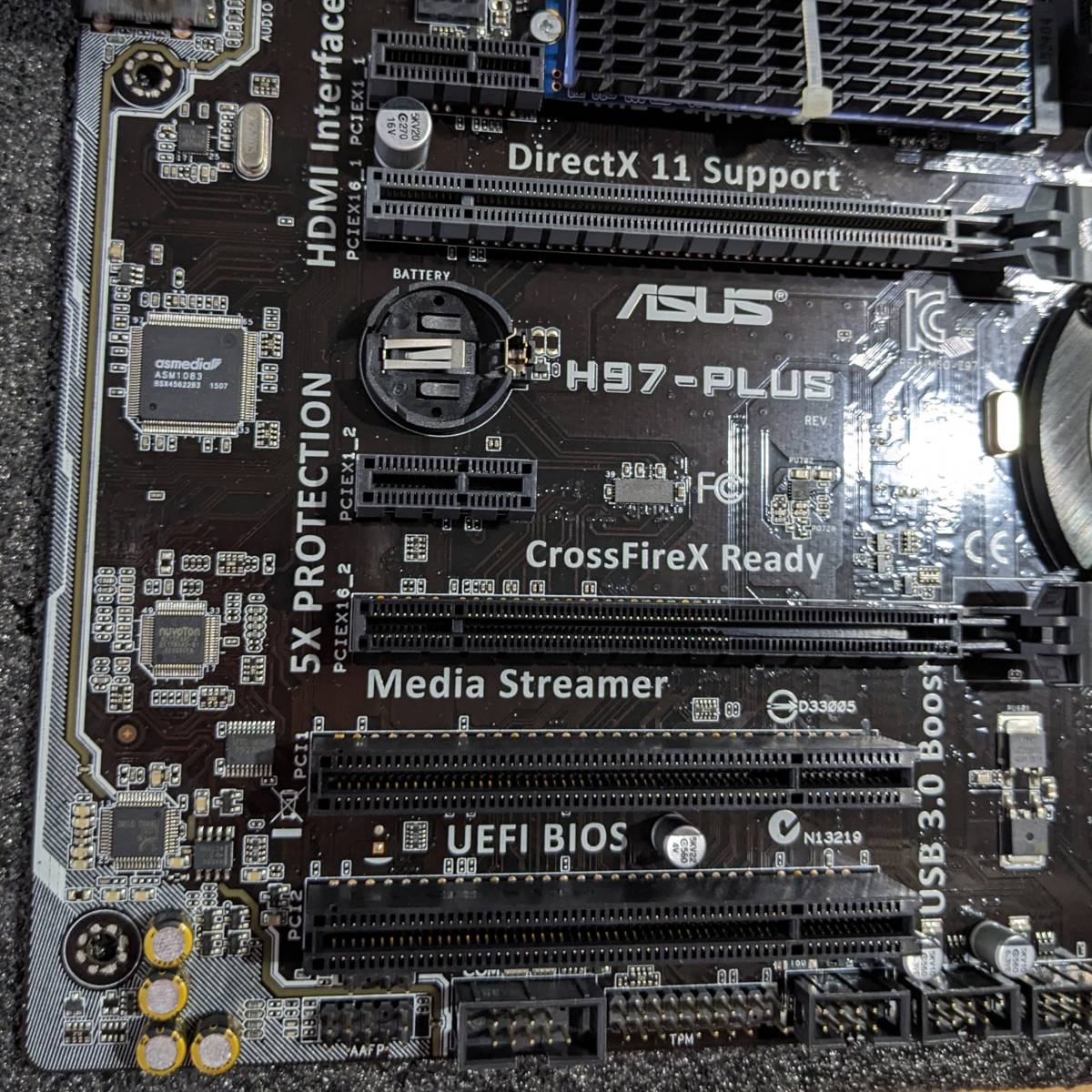 ASUS H97-PLUS(Win10Home) + CPU(i7 4790) メモリ(32GB) SSD(M 2 ASUS H97-PLUS(Win10Home) + CPU(i7 4790) メモリ(32GB) SSD(M 2