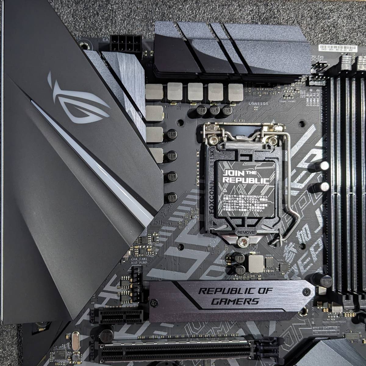 【中古】ASUS STRIX B365-F ＋ Win10Homeデジタルライセンス [LGA1151 B365チップセット 第8，9世代用]_画像7