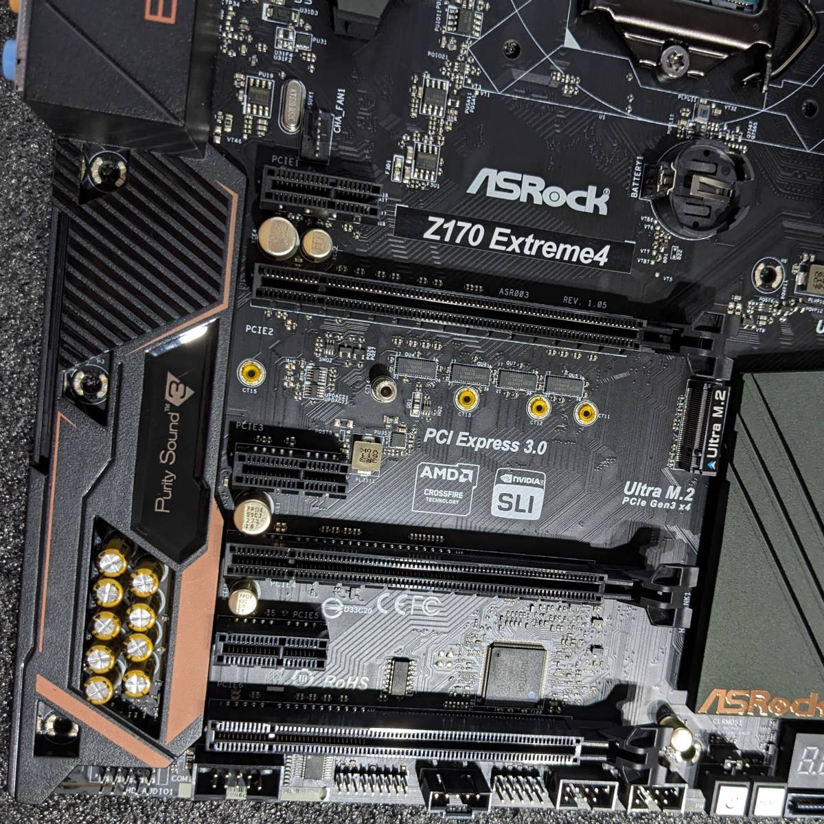 ASRock Z170 Extreme4(Win10Proデジタルライセンス) + i7 6700K 16GB