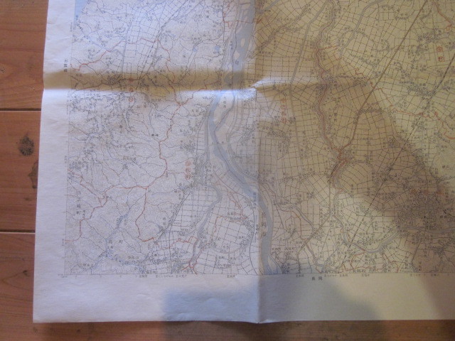 古地図　三条　　５万分の1地形図　　◆　昭和４６年　◆　新潟県_画像4