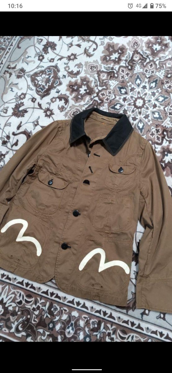 人気絶頂 EVISU エヴィス PMGコラボジャケット サンプル品 一点物