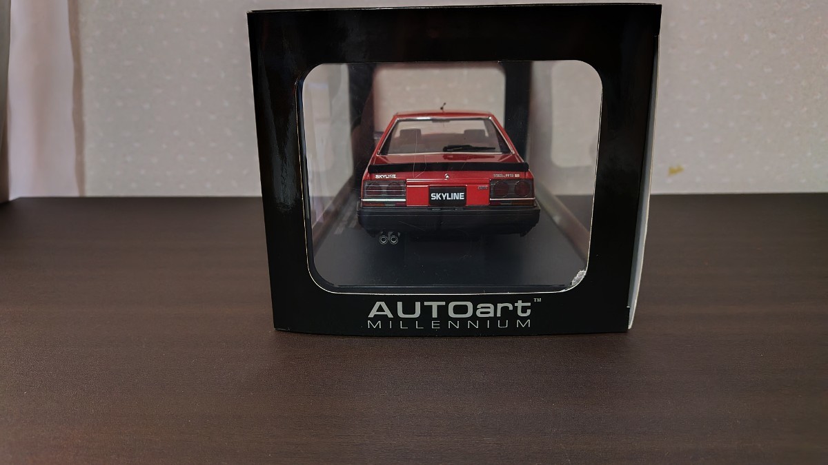 オートアート AUTOart 1/18 日産 スカイライン DR30 鉄仮面 レッドツートンの画像5