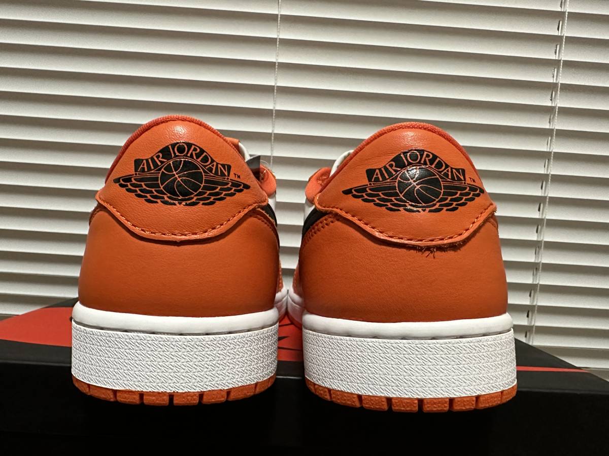 送料無料 正規 Nike air Jordan 1 Low OG 28cm Starfish ナイキ エアジョーダン スターフィッシュ white black orange CZ0790-801_画像4