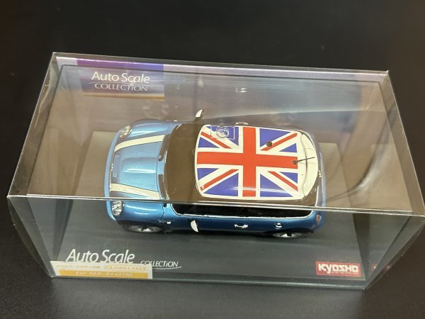 新品希少のグロスコート ミニ クーパーS MINI COOPER メタリックブルー MZX108UMB 京商 ミニッツ オートスケールコレクション ASC