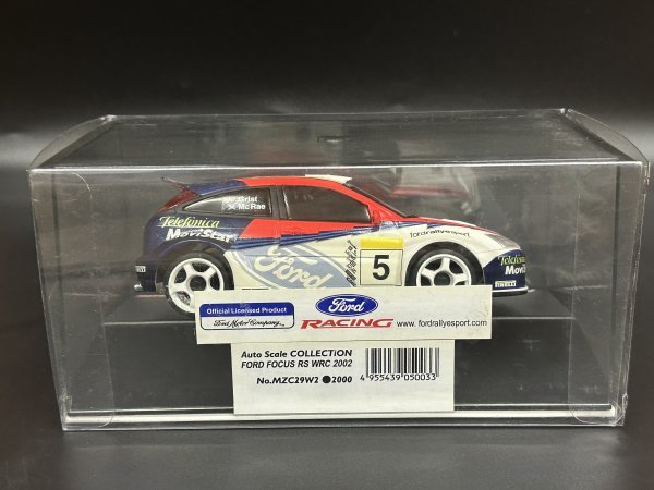 新品 超貴重の初期モデル フォード フォーカス RS WRC 2002 FORD MZC29W2 京商 ミニッツ オートスケールコレクション ASC_画像3