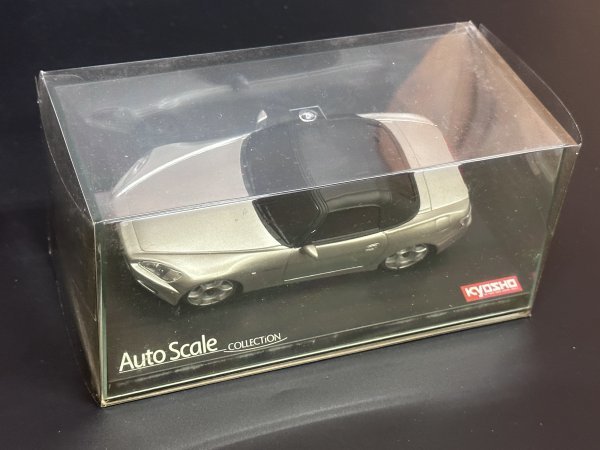 新品 超貴重の初期モデル ホンダ S2000 シルバー MZC8S 京商 ミニッツ オートスケールコレクション ASC