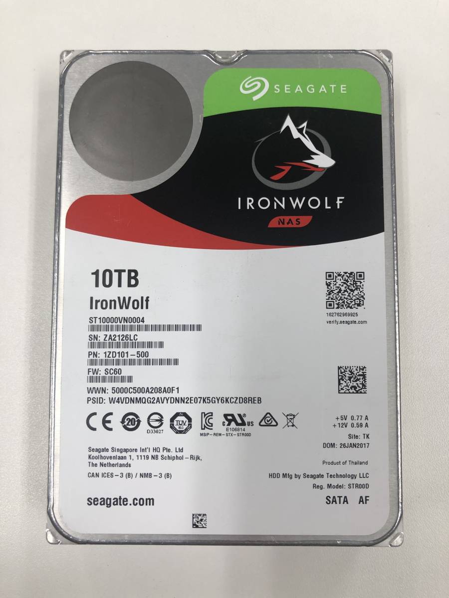 2022最新のスタイル 【送料無料】 ST10000VN0004 【Seagate】【10TB