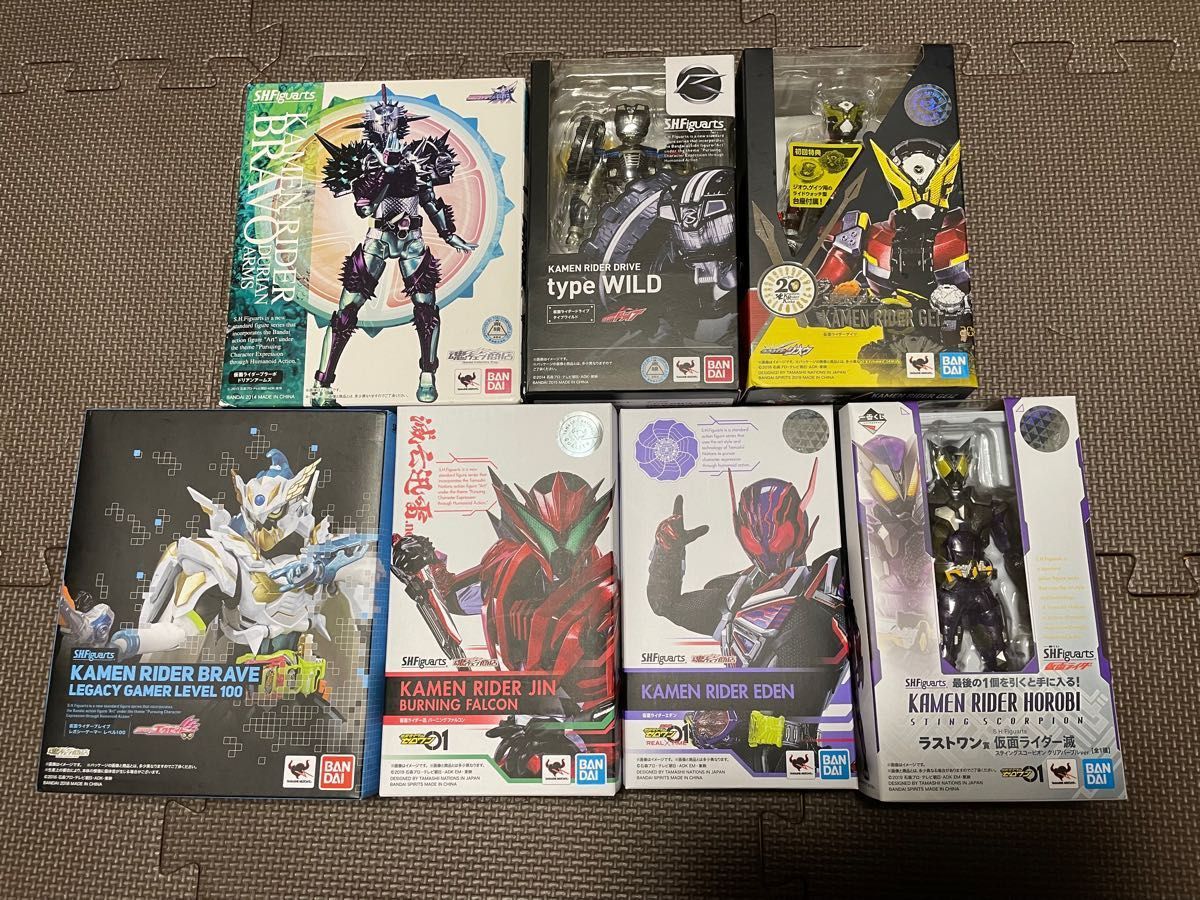 S.H.Figuarts 仮面ライダーまとめ売り 欠品など有り おまけ付き
