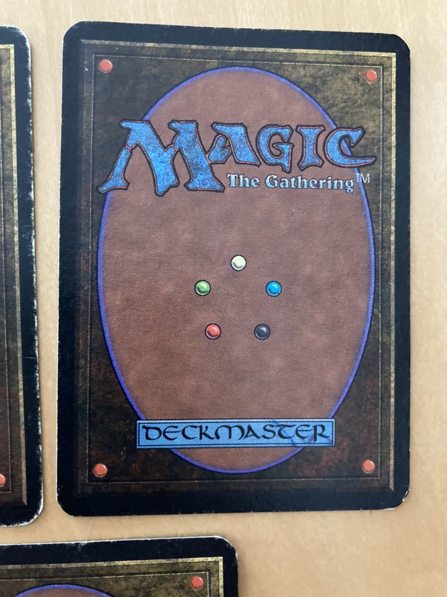 LEA アルファ　邪悪なる力　3枚セット　プレイド　初版　MTG old school_画像7