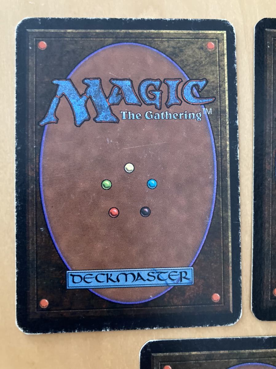 LEA アルファ　邪悪なる力　3枚セット　プレイド　初版　MTG old school_画像6