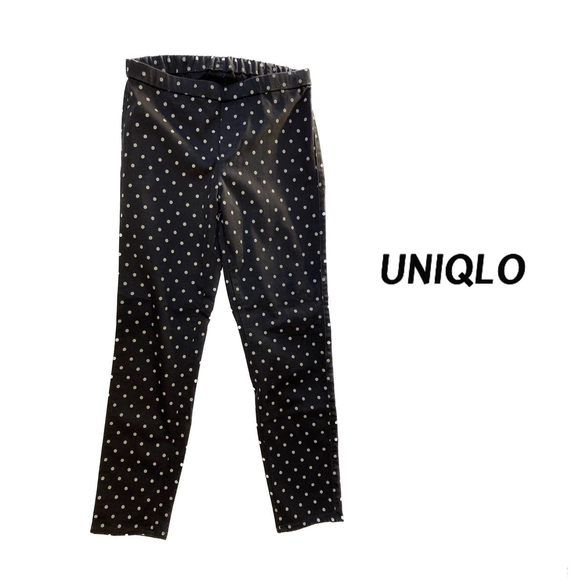 UNIQLO】 ユニクロ レギパン レギンスパンツ スキニー 水玉 UNIQLO】 ユニクロ レギパン レギンスパンツ スキニー 水玉