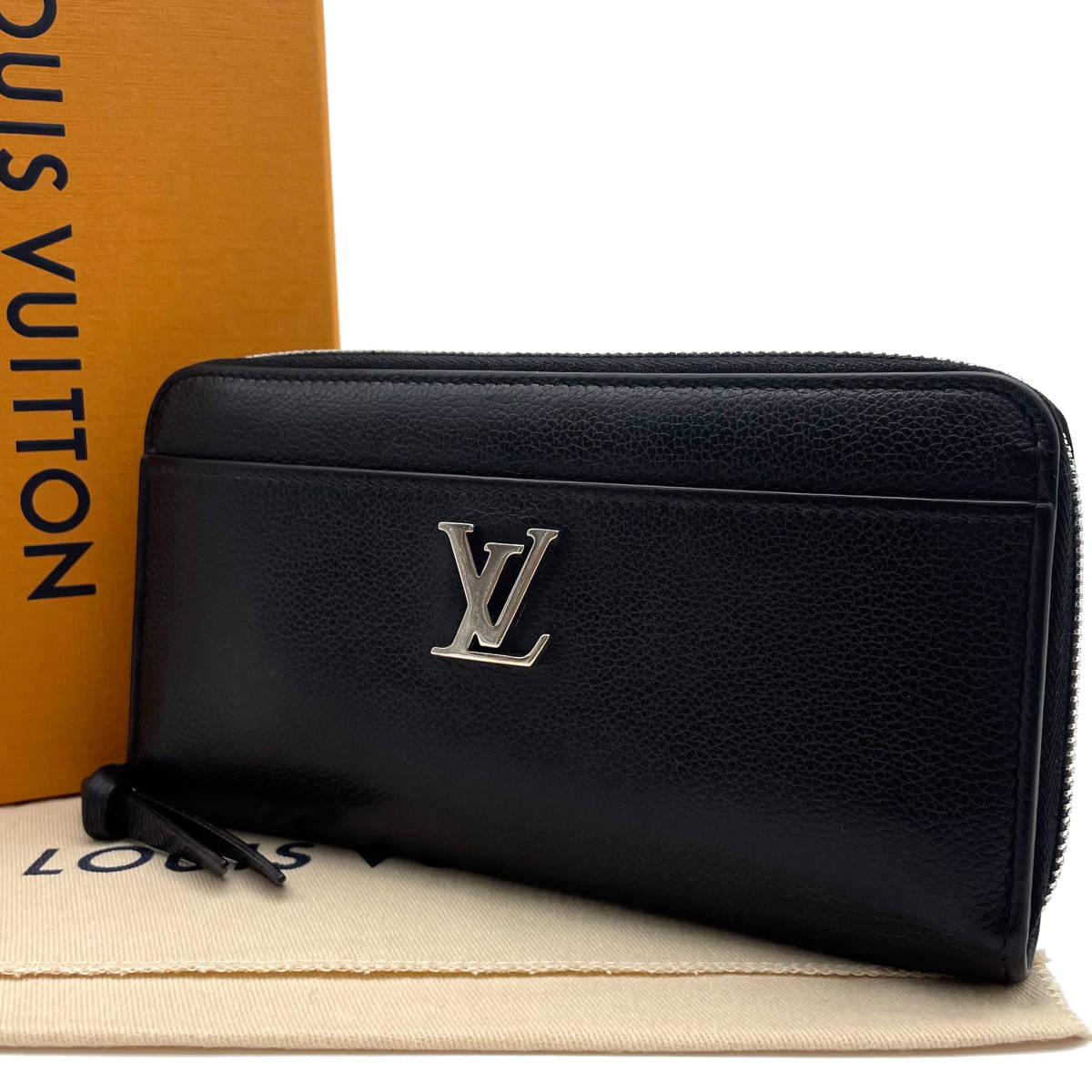 超人気 【超美品】ルイヴィトン ロックミー 2018年製 ジッピー ノワール 長財布 SV金具【0855】 その他 超人気 【超美品】ルイヴィトン ロックミー 2018年製 ジッピー ノワール 長財布 SV金具【0855】 その他