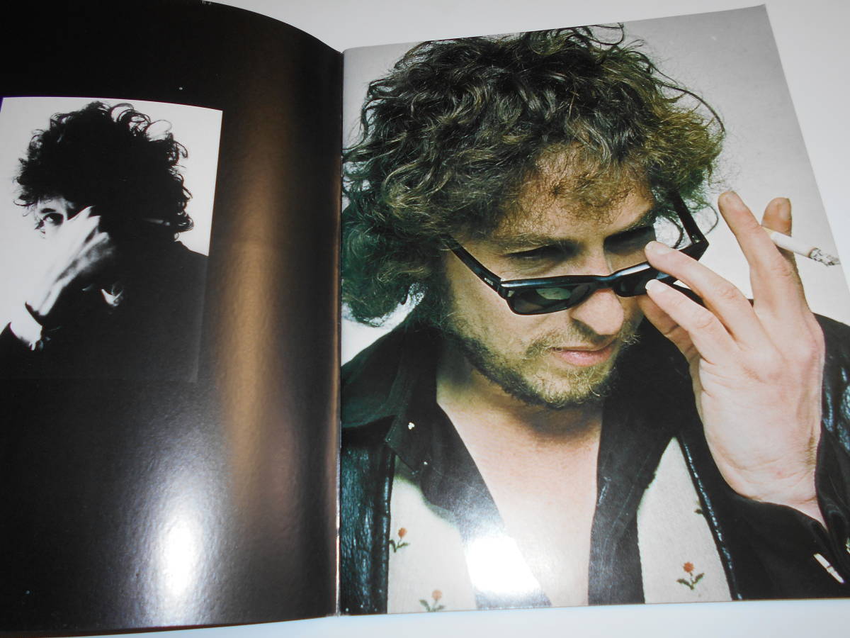 パンフレット プログラム(チケット半券)テープ貼 1978年78 ボブディラン Bob Dylan 初来日 日本公演 japan program book Far East Tour_画像2