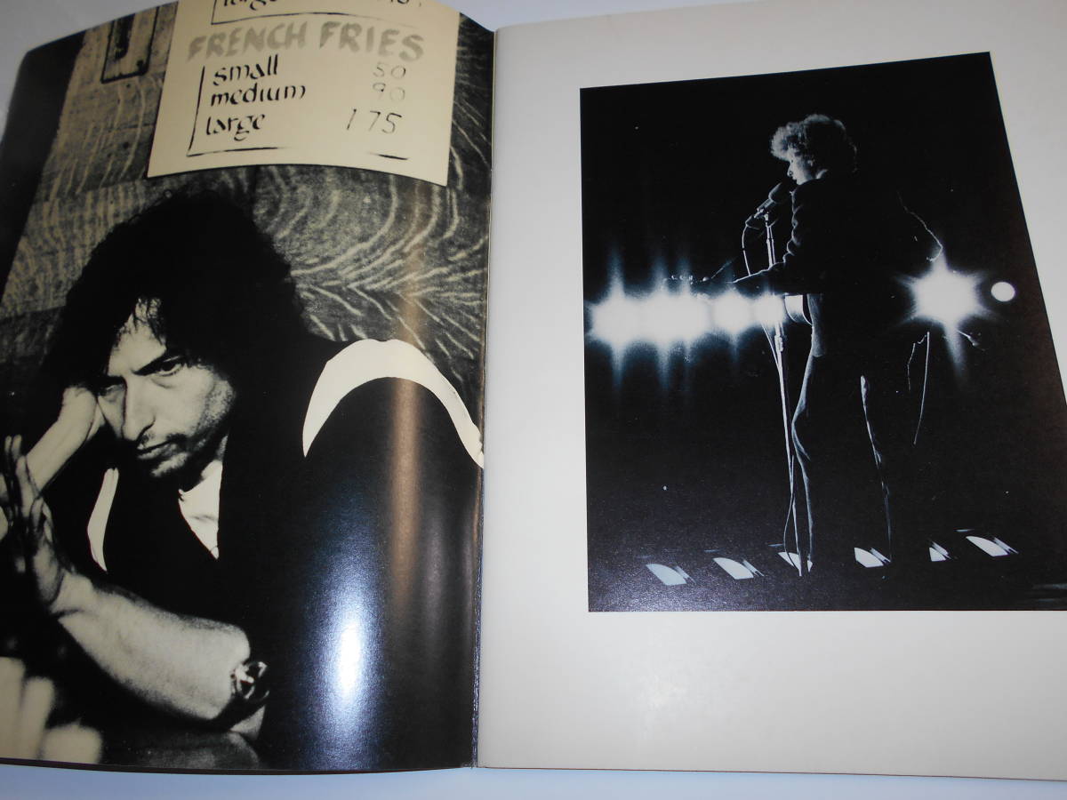 パンフレット プログラム(チケット半券)テープ貼 1978年78 ボブディラン Bob Dylan 初来日 日本公演 japan program book Far East Tour_画像3