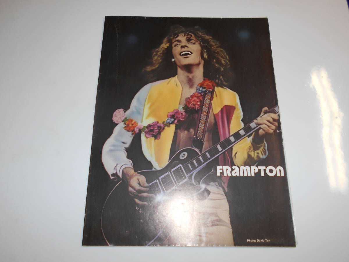 パンフレット プログラム(チラシ チケット半券)テープ貼 1978年 ピーター フランプトン Peter Frampton ポスター ザ ハード ハンブル パイ_画像1