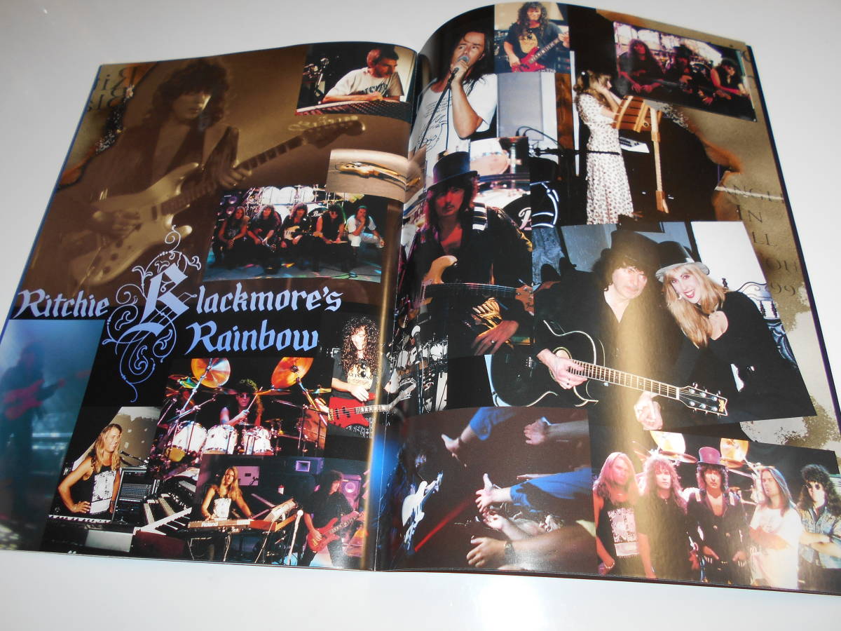 パンフレット プログラム リッチー・ブラックモアズ・レインボー Ritchie Blackmore's Rainbow 1995 program book b_画像9