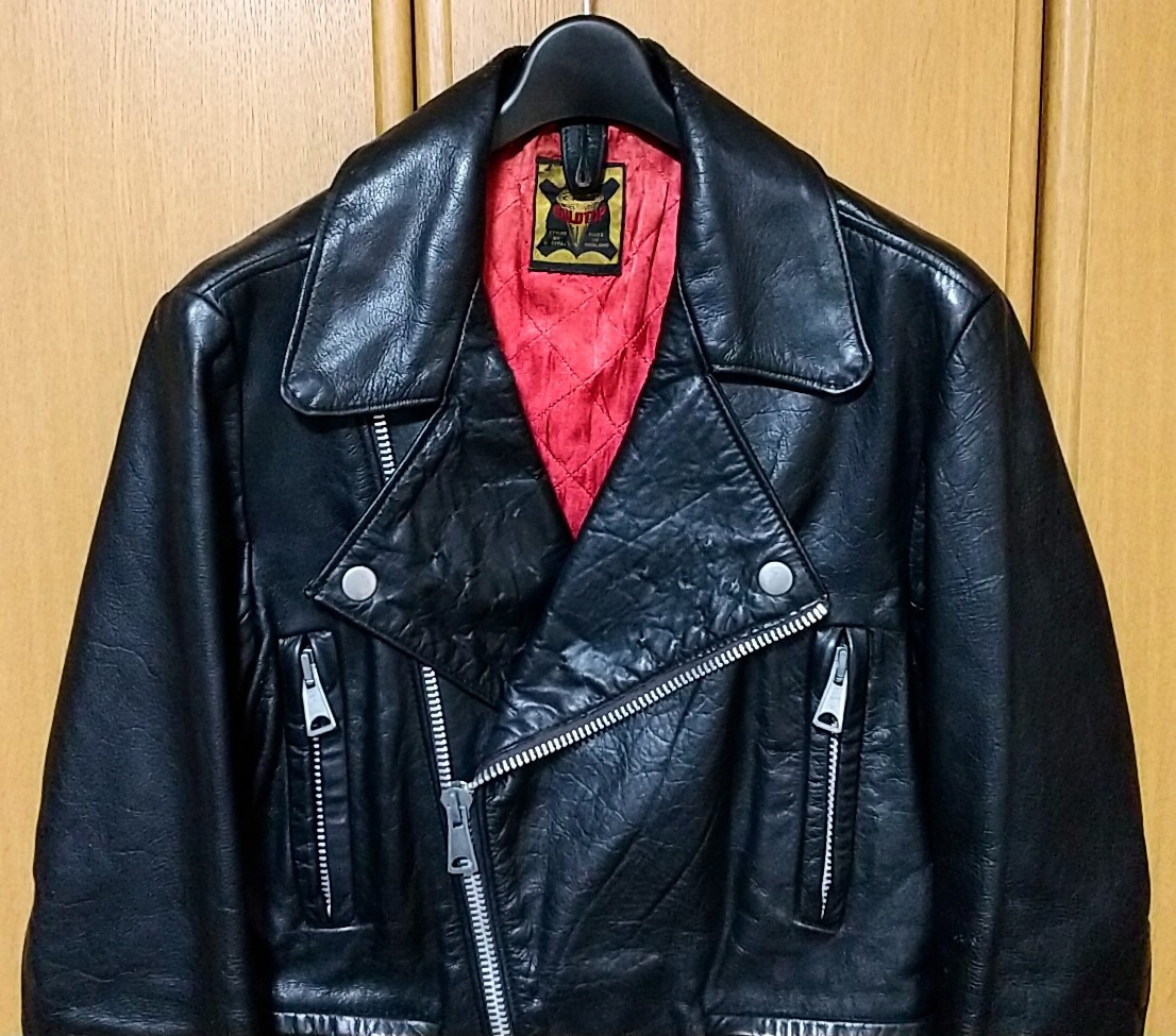 人気が高い Leathers Lewis ヴィンテージ UKライダース 70年代 70s 36