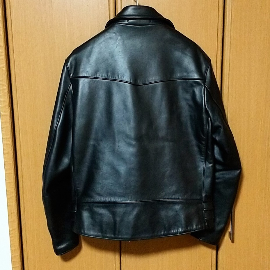 定番のお歳暮 38 ダブルライダースジャケット トリプルシックス 666