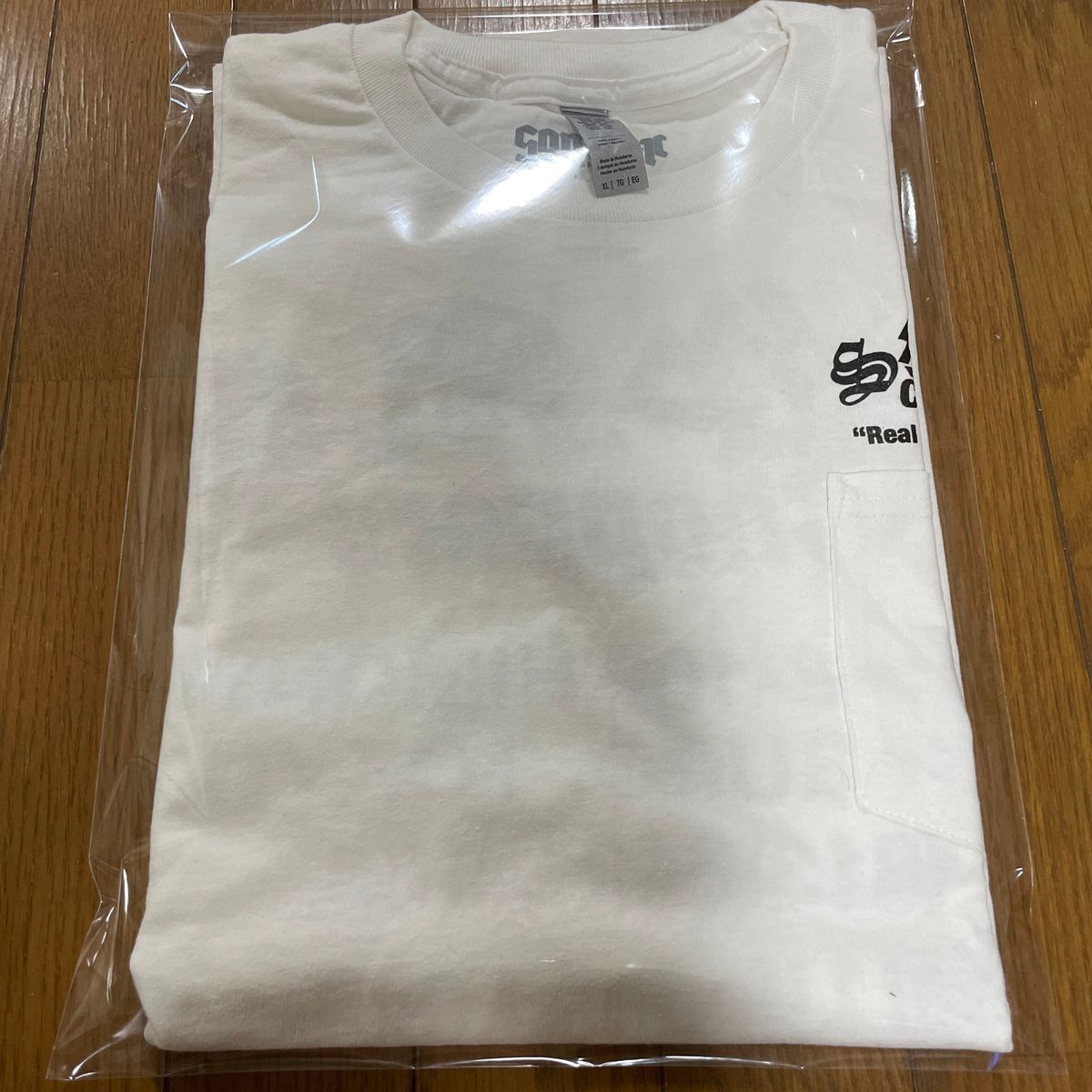 ショップ　サムズ　ロングスリーブTシャツ/SAMS フレイム WHITE XL